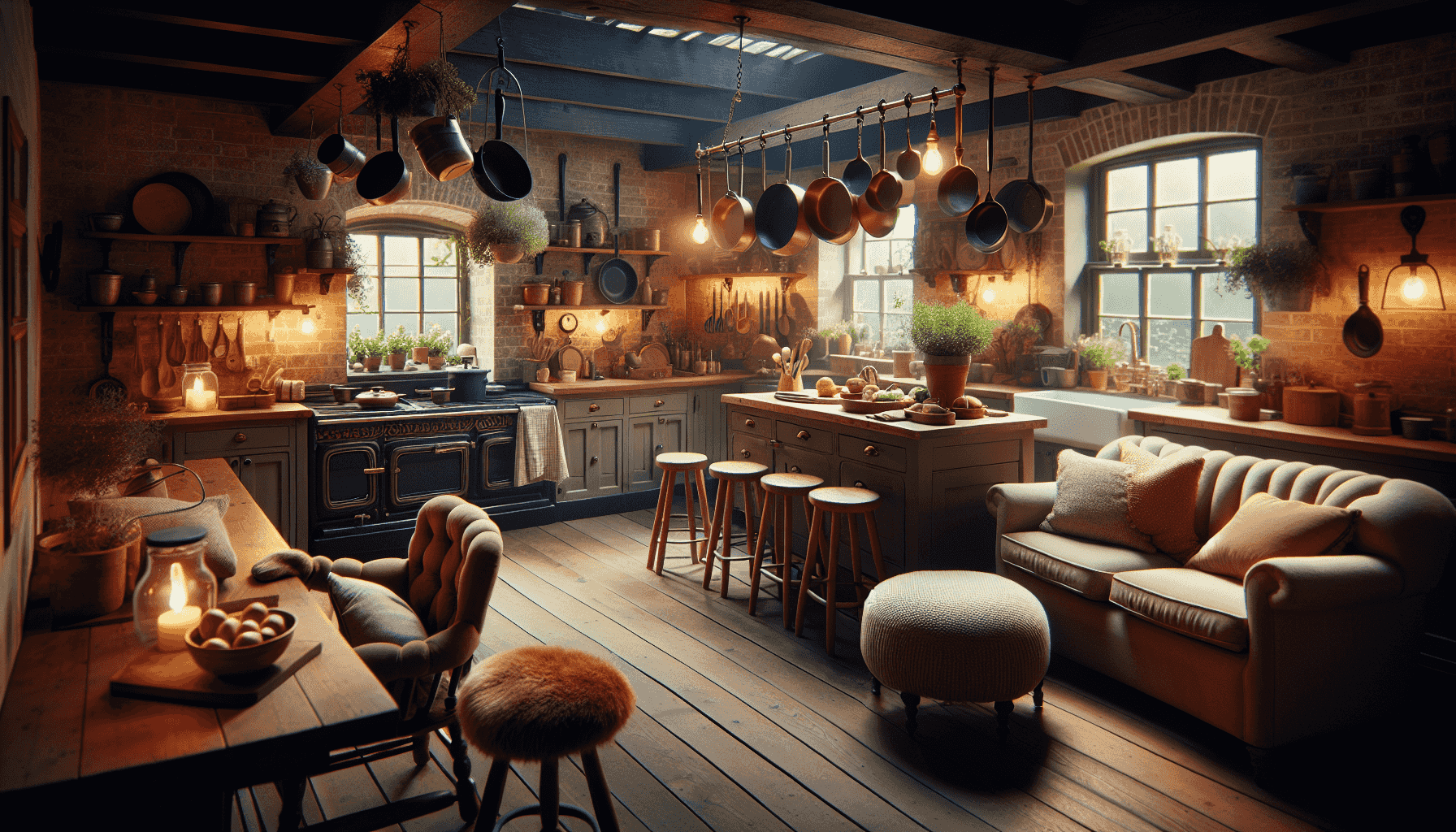 Interior of Michael's Kitchen